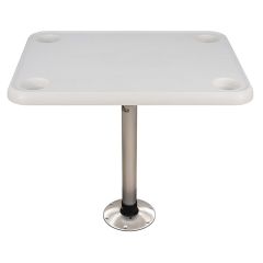 Springfield 16 X 28 Rectangle Table Package White ThreadLock-small image