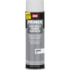 Sem HighBuild Primer Surfacer 20oz Aerosol Can White-small image