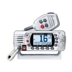Standard Horizon Gx1410gw Eclipse Series 25w Fixed Mount VhfGps White-small image