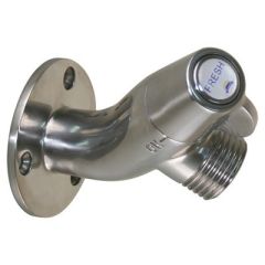 Scandvik Ceramic Angled Washdown Valve Ss Spigot-small image