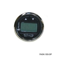 TH Marine Atlas Hydraulic Gauge Kit F4 8 Atlas Jack Plates Stainless Steel Bezel-small image