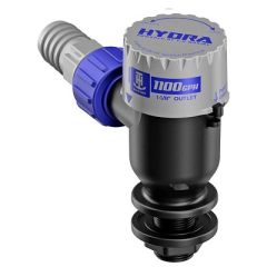 TH Marine Hydra Livewell Pump 1100 Gph 12v Short Nozzle-small image