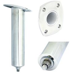 Tigress 4 Hole Swivel Rectangular Head Rod Holder 15 Degree 1012-small image