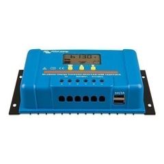 Victron Bluesolar Pwm Charge Controller Duo Lcd Usb Charge Control 1224vdc 20a-small image