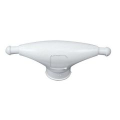 Whitecap Rubber Spreader Boot Pair Medium White-small image