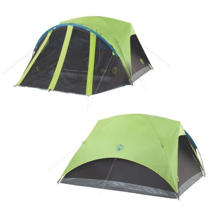 Coleman Carlsbad 4-Person Darkroom Tent W/Screen Room