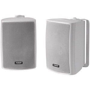 Fusion 4 Compact Marine Box Speakers - (Pair) White