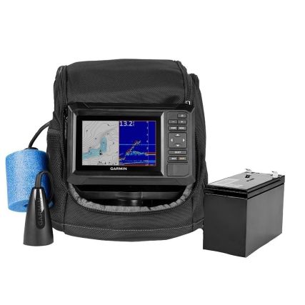 Garmin Echomap Uhd2 Keyed 5 Cv Ice Fishing Bundle W/Echomap Uhd2 53cv &  Dual Beam-If Transducer