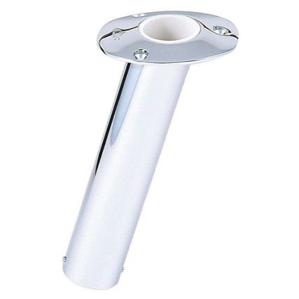 Lee'S 15 Degree Stainless Steel Flush Mount Rod Holder - 2 O.D.