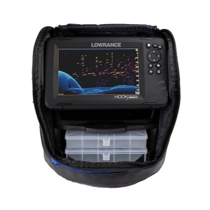 Lowrance Hook4 CHIRP Sonar Fish Finder Chartplotter w/ Cable - No