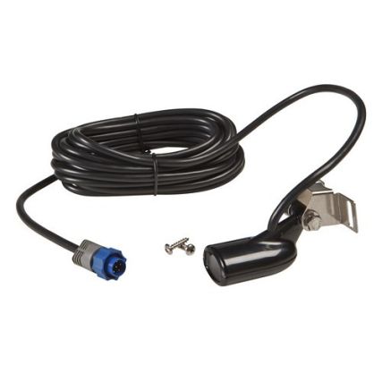Lowrance 106-48 Transom Mount 20° Skimmer Transducer w/ Power Cable 