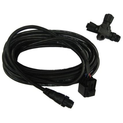 Lowrance Yamaha Engine Interface Cable 120-37 with N2K NMEA 2000 T Connector 