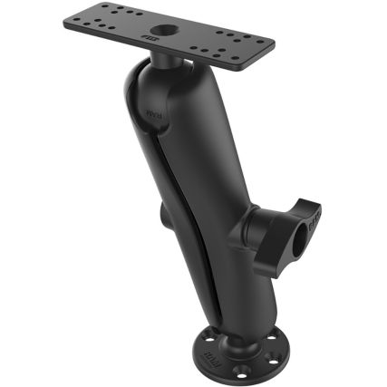 træ Flyve drage Andre steder Ram Mount Universal D Size Ball Mount With Long Arm For 9"-12" Fishfinders  And Chartplotters