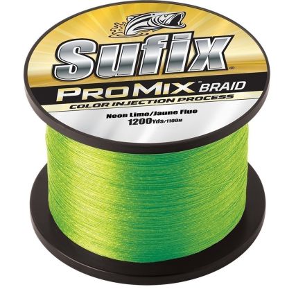 Sufix Promix Braid - 80lb - Neon Lime - 1200 Yds