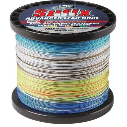 Sufix 832 Advanced Lead Core - 18lb - 10-Color Metered - 600 Yds