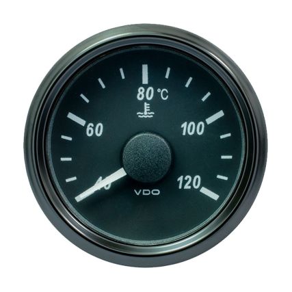 VDO Computers へこみ Singleviu 52mm (2-1/16インチ) 水温