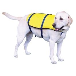Onyx Nylon Pet Vest - Medium - Yellow - Life Vest Survival Suit Onyx Nylon Pet Vest - Medium - Yellow - Life Vest Survival Suit