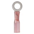 Ancor 22-18g 3/8 100 Pcs Ring Heat Shrink Connector Red-small image