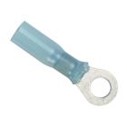 Ancor 16-14g #10 100 Pcs Ring Heat Shrink Connector Blue-small image