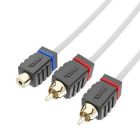 Ds18 Marine Tinned Ofc Rca Cable 1 Female To 2 Male-small image