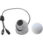 KJM Mini HD Dome Camera, 1000TVL, White C55 - Waterproof -small image