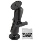 Ram Mount 15 Ball Marine Electronic Rugged Use Surface Mount FGarmin Echo 200, 500c 550c-small image
