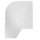 Sea Brackets Small Offset Trolling Motor Plate-small image