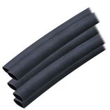 Ancor Adhesive Lined Heat Shrink Tubing Alt 38 X 6 5Pack Black-small image
