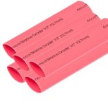 Ancor Heat Shrink Tubing 12 X 6 Red 5 Pieces-small image
