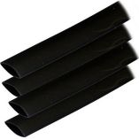 Ancor Adhesive Lined Heat Shrink Tubing Alt 34 X 6 4Pack Black-small image