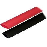 Ancor Adhesive Lined Heat Shrink Tubing Alt 34 X 3 2Pack BlackRed-small image