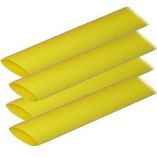 Ancor Adhesive Lined Heat Shrink Tubing Alt 34 X 12 4Pack Yellow-small image