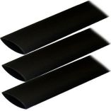 Ancor Adhesive Lined Heat Shrink Tubing Alt 1 X 3 3Pack Black-small image