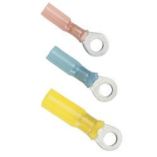 Ancor 2218 Gauge 14 Heat Shrink Ring Terminal 100Pack-small image