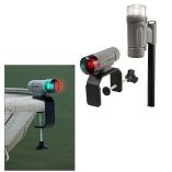 Attwood Paddlesport Portable Navigation Light Kit CClamp, Screw Down Or Adhesive Pad Gray-small image