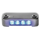 Attwood Blue Led Micro Light WStainless Steel Bezel Vertical Mount-small image