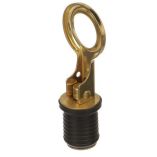 Attwood SnapHandle Brass Drain Plug 1 Diameter-small image