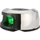 Attwood Lightarmor Deck Mount Navigation Light Stainless Steel Starboard Green 2nm-small image