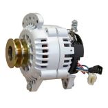 Balmar Alternator 100 Amp 12v 315 Dual Foot Saddle Dual Pulley WIsolated Ground-small image