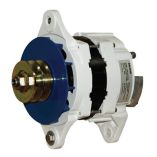 Balmar Alternator 210 Amp 12v 4 Dual Foot Saddle Dual Vee Pulley WIsolated Ground-small image