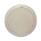 Beckson 6" Non-Skid Pry-Out Deck Plate - Beige - Boat Hatch-small image