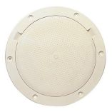 Beckson 8" Non-Skid Pry-Out Deck Plate - Beige - Boat Hatch-small image