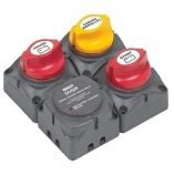 Bep Square Battery Distribution Cluster FSingle Engine WTwo Battery Banks-small image