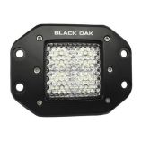 Black Oak Pro Series 2 Flush Mounted Flood Light Black-small image