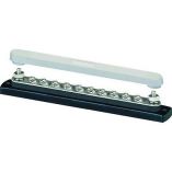 Blue Sea 2312, 150 Ampere Common Busbar 20 X 832 Screw Terminal With Cover-small image