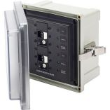 Blue Sea 3117 Sms Surface Mount System Panel Enclosure 2 X 120v Ac 30a Elci Main-small image