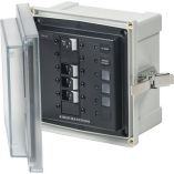 Blue Sea 3130 Sms Panel Enclosure WMain 3 Branch 15a 120v Ac-small image