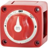 Blue Sea 6008 MSeries Battery Switch 3 Position Red-small image