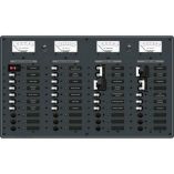 Blue Sea 8086 Ac 3 Sources 12 PositionsDc Main 19 Position Toggle Circuit Breaker Panel White Switches-small image