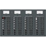 Blue Sea 8095 Ac Main 8 Positions Dc Main 29 Positions Toggle Circuit Breaker Panel White Switches-small image